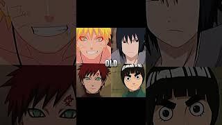 какими они были какими они стали #naruto #shorts