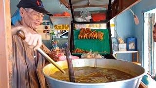 BELAJAR LANGSUNG KE PEDAGANG SOTO AYAM LAMONGAN || ADA TRIK UNTUK JUALAN JUGA.