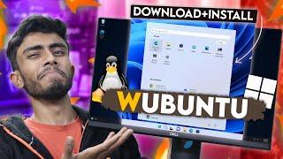This Happens If You Combine Windows 11 & Linux  WUBUNTU Downlaod & Install - Best Linux Distro 2024