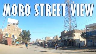 MORO SINDH PAKISTAN STREET VIEW - Driving in Streets of Moro Sindh Pakistan - 4K HD