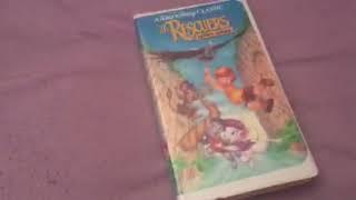 The Rescuers Movies VHS Review