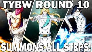  AIZEN FAKEOUT!!! - STERNRITTERS - TYBW ROUND 10 SUMMONS ALL STEPS! 