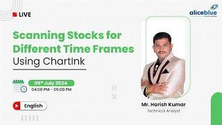 Scanning Stocks for Different Time Frames Using ChartInk | Alice Blue