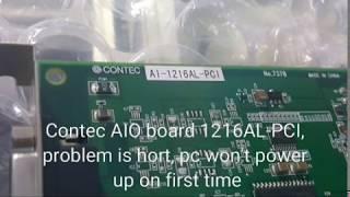 Contec AI-1216AL-PCI  Industrial I/O 16Ch 12bit beyond repair? Don't waste your time