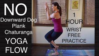 60-Minute Wrist Free Hands Free Yoga Flow for Strength Flexibility Balance