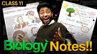 Biology Class 11 Handwritten Notes!! | All Chapters Notes of Biology Class 11 @ShobhitNirwan