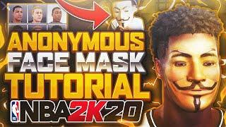 NBA 2K20 | HOW TO GET ANONYMOUS MASK FACE SCAN TUTORIAL 100% WORKING