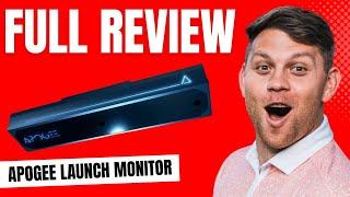 BRAND NEW APOGEE LAUNCH MONITOR FULL REVIEW (Best Home & Commercial Golf Simulator?)