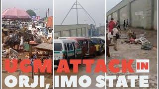 Situation Report At Orji Flyover Owerri, Imo Sate After UGM Attack