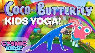 Coco the Butterfly | A Cosmic Kids Yoga Adventure 