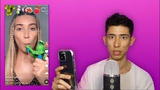 ASMRtist Reacts to Tiktok ASMR