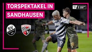 SV Sandhausen - FC Ingolstadt 04, Highlights mit Live-Kommentar | 3. Liga | MAGENTA SPORT