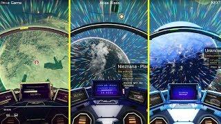 No Man's Sky  BASIC vs ATLAS RISES vs NEXT Graphics Comparison