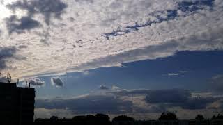 Gegenverkehr am Himmel - Windscherung mit Undulatus