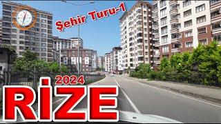 RİZE Şehir Turu -1 (2024) / RİZE CITY TOUR -1 / Rize'ye bir de Aksiyon Kamerasından Bakın / 4K