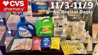 CVS HAUL PART 2 || Additional VISA rebate and ibotta rebates    || 11/3-11/9