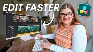 Consejos para principiantes para editar vídeos más rápido - Davinci Resolve