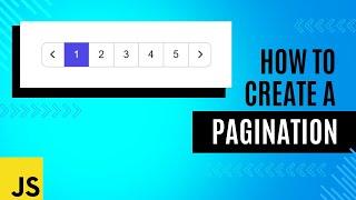 How to create Pagination using HTML, CSS and JavaScript