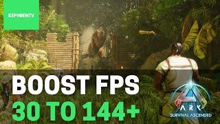 BEST PC Settings for ARK Survival Ascended! (Maximize FPS & Visibility)