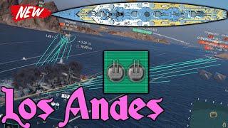 *NEW* Los Andes - more Secondary then MAIN Guns Damage