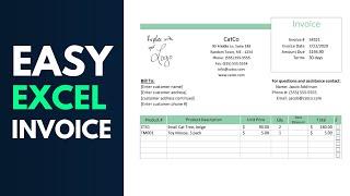 How to Create an Invoice in Excel for Your Business