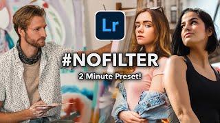 NO FILTER Photography Preset | Lightroom Presets DNG Free Download (Lr 2021 editing ) Natural Tones