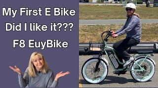 F8 EuyBike Step Through | Brand new model F8 Euybike Review | My First EBike