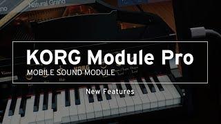 KORG Module Pro (KORG Module v3): New Features