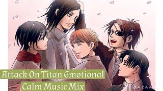 Attack On Titan Emotional/Calm Music Mix-Original Ost, Rearrangements, and Lofi