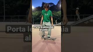 TUTORIAL: COME FARE OLLIE ( CON LEON ) ⭐️ #vitadaskater #skate #skateboarding