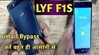 LYF F1S Google Account Bypass kaise karen||LYF F1S FRP Unlock kaise karen|LYF F1S frp unlock