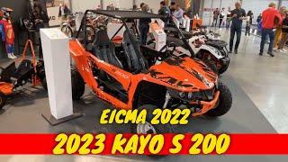 2023 Kayo S200 Interior and Exterior Walkaround EICMA 2022 Fiera Milano Rho