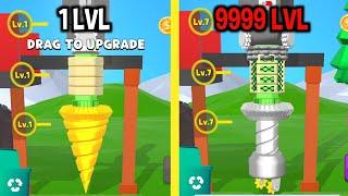 MAX LEVEL in Drill Merge Game