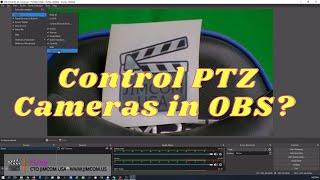 Add PTZ Controls Dock into OBS Studio | PTZ Control for OBS | Great PTZ Hack