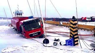 Hellish working conditions on Russian winter roads! Is it possible to earn millions in 2025?!