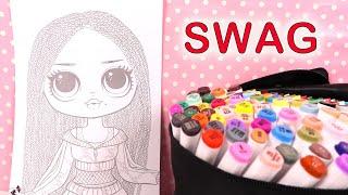 Poupées LOL OMG Swag Coloring Coloriage Kit Activités