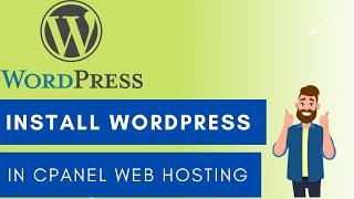 How To Install Wordpress In Cpanel 2021 | Learn To Earn