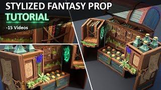 Creating a Stylized Fantasy Prop Tutorial Intro