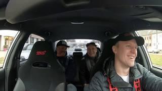 Прокатил земляков( реакция) Reaction from Subaru Impreza WRX STi