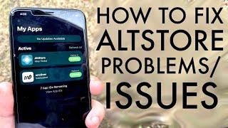 How To Fix AltStore Issues! (Not Installing, Crashing, Etc)