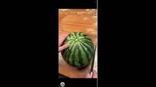 Bicolanang Rabas is live! MOUTH WATERING WATERMELON CUTTING ASMR 