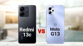 Redmi 13c vs Motorola Moto G13