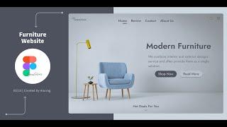 Furniture Website UI Design Tutorial in Figma