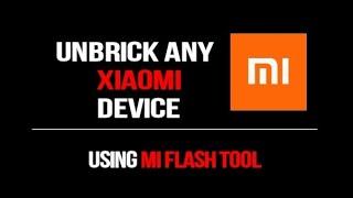 Unbrick Xiaomi with EDL authorized account flashing