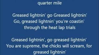 Greased Lightning - lyrics