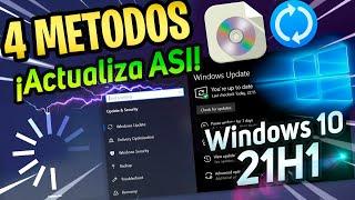 ACTUALIZA ASI! a Windows 10 May 2021 UPDATE (21H1) / 4 METODOS para UPDATE OFICIAL!