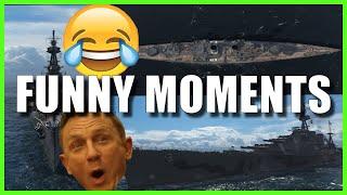 World of Warships Wows Epic Funny Moments Videos Clips Compilation #1