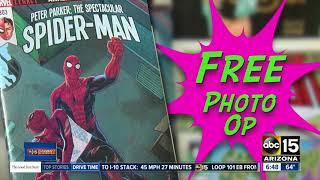 Get free comics, meet Spiderman, and score other discounts for Free Comic Book Day!