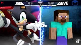 Sonix (Sonic) vs Pocket (Steve) - Top 32 - Port Priority 8