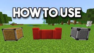 How To Use The Allow Deny And Border Blocks (Minecraft Bedrock Edtion)